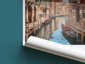 venice travel poster roll up italy