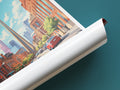 toronto travel poster tube canada