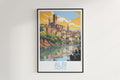 albi travel poster hanged on the wall france